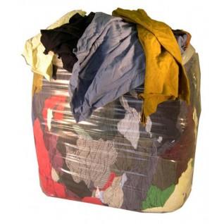 Pack of Coloured T-Shirt Rags 10kg